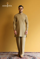 Asim Jofa Unstitched 2 Piece Egyptian Cotton Men's Eid Edit-AJUBM-01