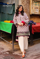 Asim Jofa Festive Edit '25 Ajubf-91 Digital Printed Lawn 3 Pcs