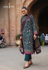 Asim Jofa Festive Edit '25 Ajubf-88 Digital Printed Lawn 3 Pcs
