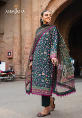 Asim Jofa Festive Edit '25 Ajubf-88 Digital Printed Lawn 3 Pcs