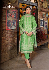 Asim Jofa Festive Edit '25 Ajubf-53 Digital Printed Lawn 2 Pcs