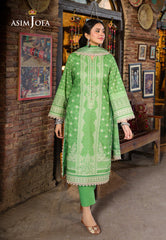 Asim Jofa Festive Edit '25 Ajubf-53 Digital Printed Lawn 2 Pcs