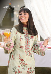 Asim Jofa Festive Edit '25 Ajubf-32 Embroidered Dobby 3 Pcs