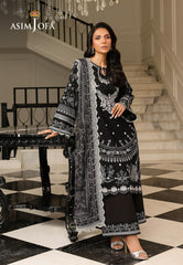 Monochrome by Asim Jofa Unstitched 3 Piece Lawn AJMCH-06
