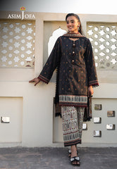 Asim Jofa Festive Edit '25 Ajubf-71 Digital Printed Lawn 3 Pcs