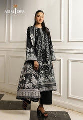 Monochrome by Asim Jofa Unstitched 3 Piece Lawn AJMCH-17