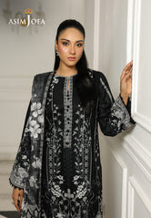 Monochrome by Asim Jofa Unstitched 3 Piece Lawn AJMCH-17