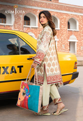 Asim Jofa Eid Essentials Ajubf-65 Digital Printed Lawn 3 Pcs