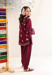 Asim Jofa Stitched 2 Piece Kids Luxury Pret Suit-AJKLP-03