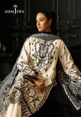 Monochrome by Asim Jofa Unstitched 3 Piece Lawn AJMCH-02