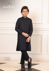 Ethnic Rtw By Asim Jofa Kids Stitched 2 Piece Suit-Ajbkt-04