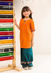 Asim Jofa Stitched 2 Piece Kids Luxury Pret Suit-AJKLP-07