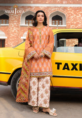 Asim Jofa Eid Essentials Ajubf-70 Digital Printed Lawn 3 Pcs