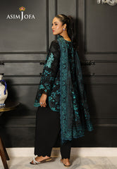 Monochrome by Asim Jofa Unstitched 3 Piece Lawn AJMCH-05