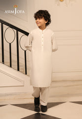 Ethnic Rtw By Asim Jofa Kids Stitched 2 Piece Suit-Ajbsk-02