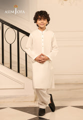 Ethnic Rtw By Asim Jofa Kids Stitched 2 Piece Suit-Ajbsk-02