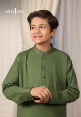 Ethnic Rtw By Asim Jofa Kids Stitched 2 Piece Suit-Ajbsk-03