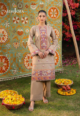 The Minimal Pret 2 By Asim Jofa Stitched 2 Piece Cambric Collection'2025-AJPB-181