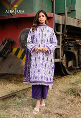 Asim Jofa Festive Edit '25 Ajubf-73 Digital Printed Lawn 3 Pcs