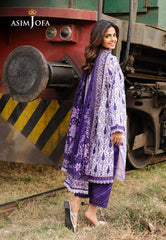 Asim Jofa Festive Edit '25 Ajubf-73 Digital Printed Lawn 3 Pcs