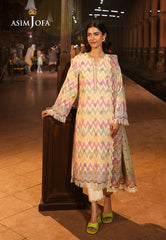 Asim Jofa Festive Edit '25 Ajubf-87 Digital Printed Lawn 3 Pcs