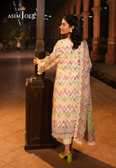 Asim Jofa Festive Edit '25 Ajubf-87 Digital Printed Lawn 3 Pcs