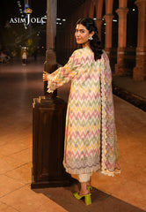Asim Jofa Festive Edit '25 Ajubf-87 Digital Printed Lawn 3 Pcs