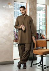 Asim Jofa Stitched Men's Premium Blended Suit-AJMRW-43