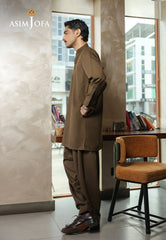 Asim Jofa Stitched Men's Premium Blended Suit-AJMRW-43