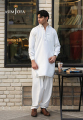 Asim Jofa Stitched Men's Premium Blended Suit-AJMRW-40