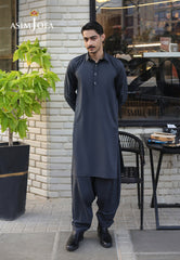 Asim Jofa Stitched Men's Premium Blended Suit-AJMRW-37