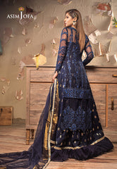 Asim Jofa Limited Edition Vol-1 2021 Ajle-09 Embroidered Organza 3 Pcs