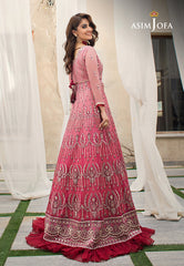 Asim Jofa Limited Edition Vol-1 2021 Ajle-12 Embroidered Net 3 Pcs