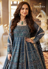 Asim Jofa Khwab-e-Naubahar Ajnb-02 Embroidered Chiffon 3 Pcs
