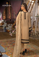 Asim Jofa Designers Limited Edition Ajfcd-16 Embroidered Stitched 3 Pcs