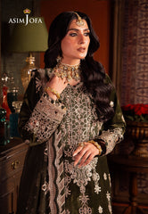 Asim Jofa Designers Limited Edition Ajmmd-05 Embroidered Stitched 3 Pcs