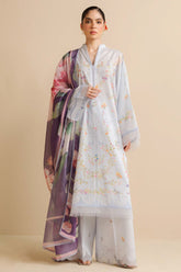 CoCo Prints By Zara Shah Jahan Unstitched 3 Piece Lawn Drop Two Collection'2025-03-A-Aria