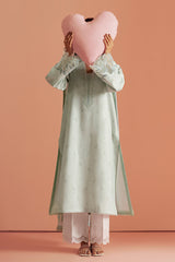 Daffodils By Seran Unstitched 2 Piece Lawn Suit-03-Cassie