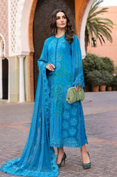 Voyage A'Luxe By Maria B Unstitched 3 Piece Lawn Suit-ML-2503-B