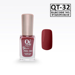 Quetee Beauty Peel Off Nail Polish QT-32