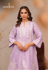 Asim Jofa Essential Pret Drop 7 Ajlpj-02 Embroidered Cambric 2Pc