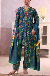 Khaas by Aizal Stitched 3 Piece Printed Ayudia Suit-A-K-03