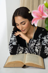 Mannat Clothing Stitched 2 Piece Spring Edit-Onyx