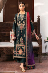 Shahkar by Jazmin Unstitched 3 Piece Luxury Emb Eid Lawn Suit-SI 26-D03