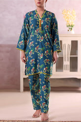 Khaas By Aizal Stitched 2 Piece Printed Ayudia Suit-AKA-03