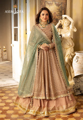 Asim Jofa Khwab-e-Naubahar Ajnb-03 Embroidered Chiffon 3 Pcs