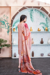 Dressline L Umer Textile New Stitched Fancy Emb Chikankari Lawn Fancy Printed Dupatta Collection