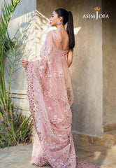 Asim Jofa Limited Edition Vol-1 2021 Ajle-13 Embroidered Organza 2 Pcs