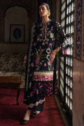 Elan Unstitched 3 Piece Luxury Lawn Collection'2025-04-A-Azureh
