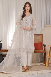 Dhaaga By Guzel Stitched 3 Piece Festive Formals Suit-04-Moti